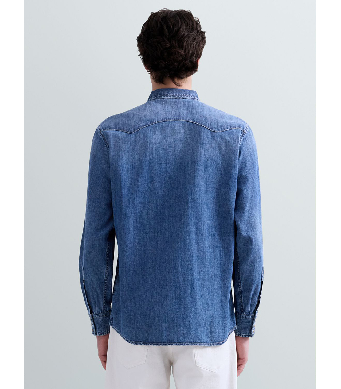 ウエスタンデニムシャツ 詳細画像 ブルー 3